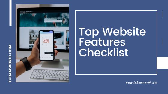 website features checklist
