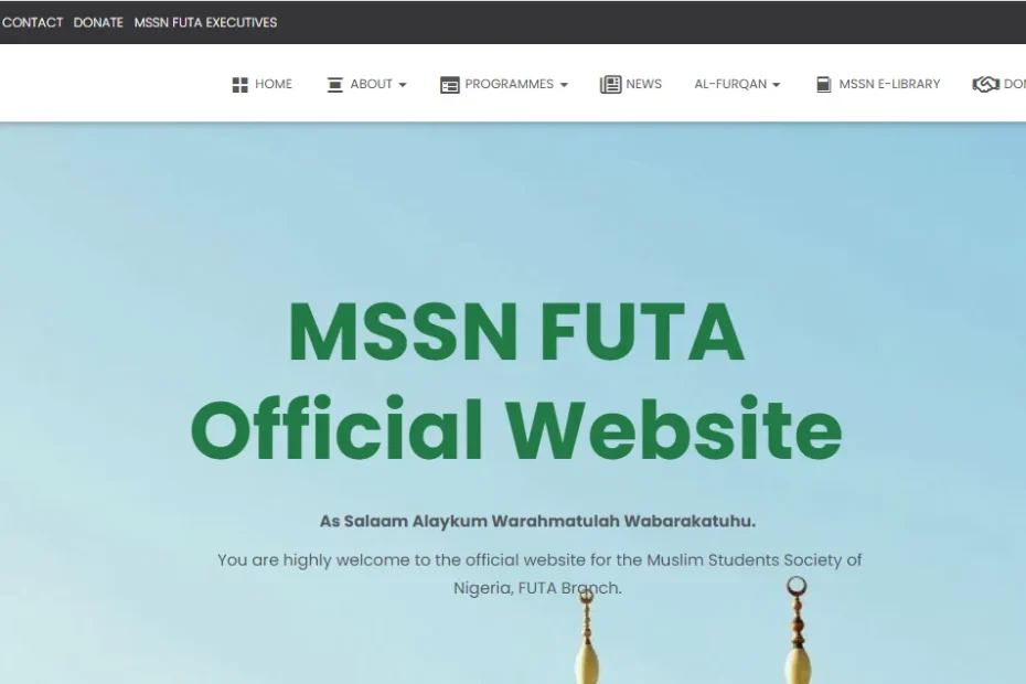 MSSN FUTA ecommerce website launched